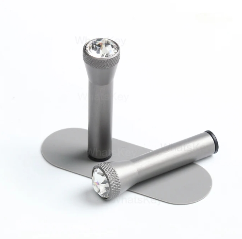 BMW Crystal Clarity Door Pins with Swarovski Crystal - Set of 2