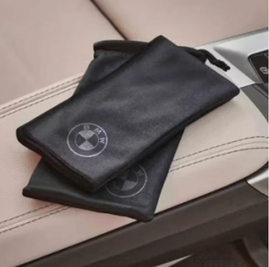 Original BMW display cleaning cloth