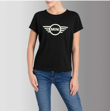 MINI T-Shirt Women Wing Logo Two-Tone