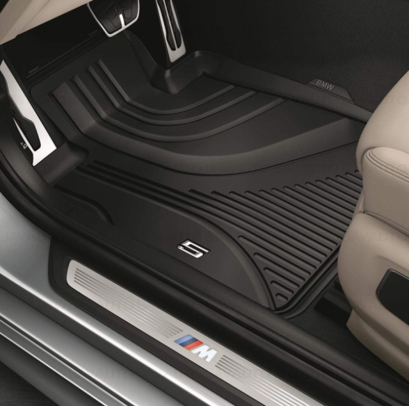 BMW All Weather Floor Mat Pair - Front & Rear - 5 (G30) M5 (F90)