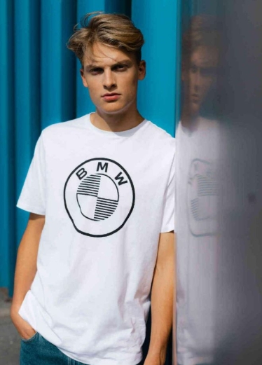 BMW T-Shirt Logo black Men